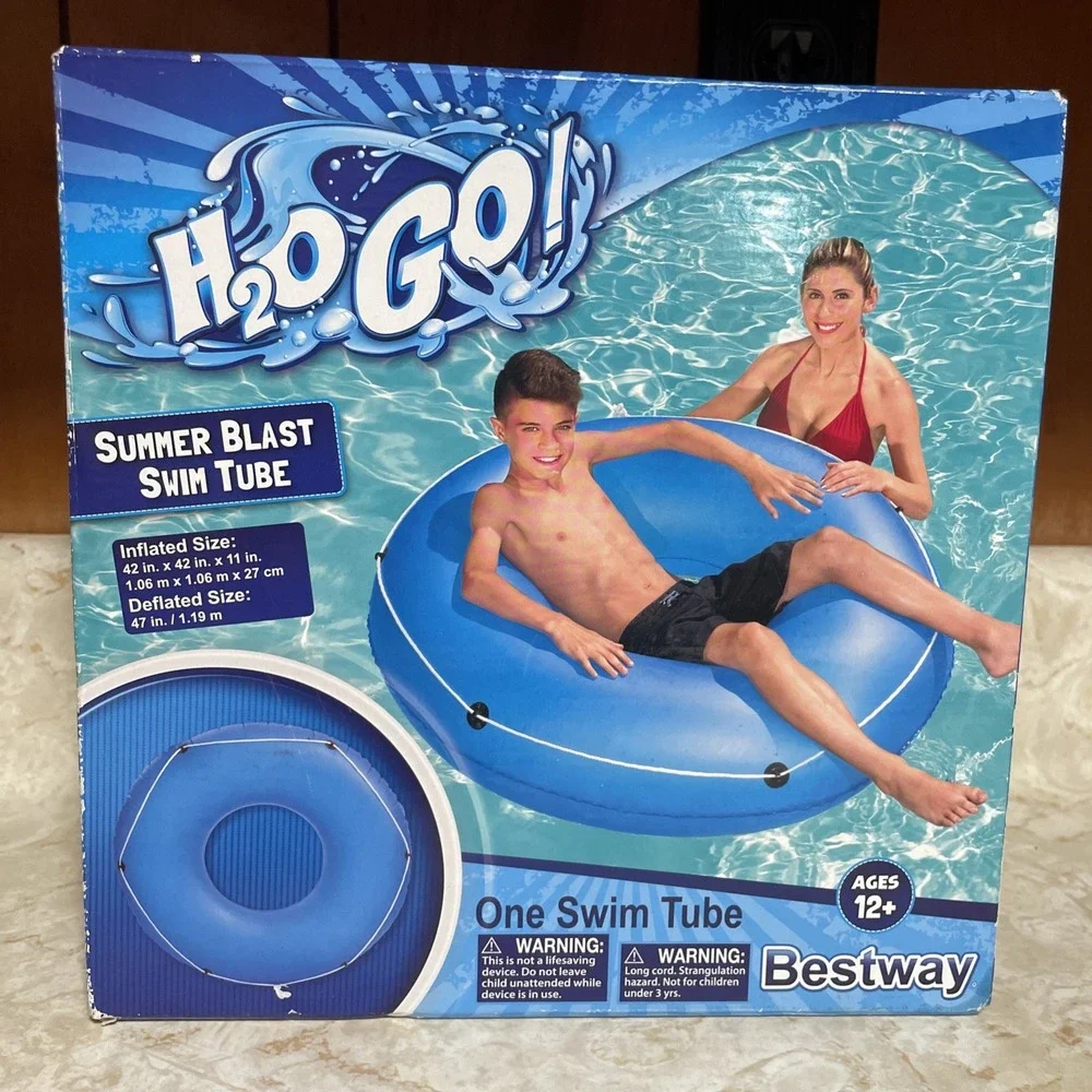 Bestway‎ H2O Go! Summer Blast Swim Tube Blue 42
